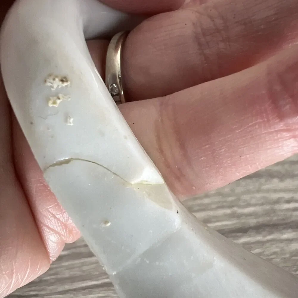 Vintage Swan Napkin Rings White Ceramic Made In Japan Set Of 4 *READ